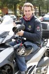 Amsterdam 16 september 2011
Edwin Smulders op zijn Piaggio MP3.
Op deze scooter/motor mag je zonder motor rijbewijs rijden.
Peter Smulders bv