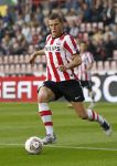 Eindhoven, 15 September 2011 
PSV-Legia Warschau, eindstand 1-0 Doelpunt Dries Mertens
UEFA Europa League 2011-2012
Erik Pieters
Foto Junior Smulders