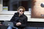 Amsterdam 15 september 2011
Ewout Genemans met Apple lap top op terras.
Peter Smulders bv