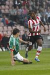 Eindhoven, 15 September 2011 
PSV-Legia Warschau, eindstand 1-0 Doelpunt Dries Mertens
UEFA Europa League 2011-2012
Georginio Wijnaldum
Foto Junior Smulders