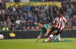 Eindhoven, 15 September 2011 
PSV-Legia Warschau, eindstand 1-0 Doelpunt Dries Mertens
UEFA Europa League 2011-2012
Georginio Wijnaldum
Foto Junior Smulders