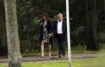 Amsterdam 12 september 2011
Hans Breukhoven hand in hand met Marian Mudder onderweg naar restaurant.
Peter Smulders bv
