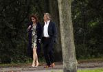 Amsterdam 12 september 2011
Hans Breukhoven hand in hand met Marian Mudder onderweg naar restaurant.
Peter Smulders bv
