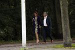 Amsterdam 12 september 2011
Hans Breukhoven hand in hand met Marian Mudder onderweg naar restaurant.
Peter Smulders bv