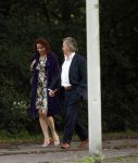 Amsterdam 12 september 2011
Hans Breukhoven hand in hand met Marian Mudder onderweg naar restaurant.
Peter Smulders bv