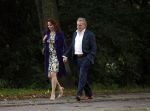 Amsterdam 12 september 2011
Hans Breukhoven hand in hand met Marian Mudder onderweg naar restaurant.
Peter Smulders bv