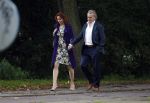 Amsterdam 12 september 2011
Hans Breukhoven hand in hand met Marian Mudder onderweg naar restaurant.
Peter Smulders bv