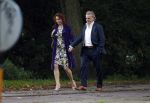 Amsterdam 12 september 2011
Hans Breukhoven hand in hand met Marian Mudder onderweg naar restaurant.
Peter Smulders bv
