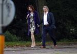 Amsterdam 12 september 2011
Hans Breukhoven hand in hand met Marian Mudder onderweg naar restaurant.
Peter Smulders bv