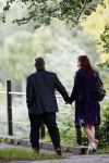 Amsterdam 12 september 2011
Hans Breukhoven hand in hand met Marian Mudder onderweg naar restaurant.
Peter Smulders bv