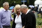 Hilversum 7 september 2011
Johan  Cruijff doet mee met de pro am van de klm open op de hilversumse golfclub. Johan speelt met Maarten Lafeber en zijn vrouw Danny is caddy van een spaanse vriend
Peter Smulders bv