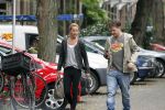 Amsterdam 26 augustus 2011
Johnny de Mol met zijn manager Carlijn de Vries op straat.
Peter Smulders bv