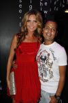 Amsterdam 22 augustus 2011
Verjaardagsfeestje Kim Feenstra in club air. KIM met haar man Michael Mendoza
Peter Smulders bv