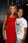 Amsterdam 22 augustus 2011
Verjaardagsfeestje Kim Feenstra in club air. KIM met haar man Michael Mendoza
Peter Smulders bv
