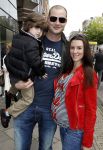 Amsterdam 4 september 2011
Grazia PC Catwalk op de pc hooftstraat. Danielle v Aalderen zwanger met zoon en man Lange Frans
Peter Smulders bv