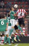 Eindhoven, 15 September 2011 
PSV-Legia Warschau, eindstand 1-0 Doelpunt Dries Mertens
UEFA Europa League 2011-2012
Marcelo
Foto Junior Smulders