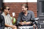 Amsterdam 5 augustus 2011
Michiel Mol met een kennis op terras.
Peter Smulders bv