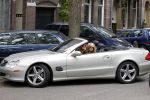 Amsterdam 10 september 2011
Patricia Paay en Yvonne Keeley op terras en in de mercedes cabrio.
Peter Smulders bv
