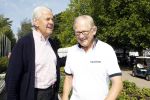 Hilversum 3 september 2011
KLM open golf charity tournooi ten bate van WNF op de Hilversumse Golfbaan. Pieter v Vollenhoven met Jaap Rost Onnes
Peter Smulders bv