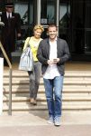 Amsterdam 2 september 2011
Rafael v d Vaart en Sylvie v d Vaart na lunch bij hilton hotel.
Peter Smulders bv