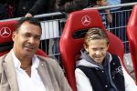 Eindhoven, 18 September 2011
Ruud Gullit met zijn zoontje Maxim Gullit
Foto Junior Smulders