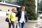 Amsterdam 2 september 2011
Rafael v d Vaart en Sylvie v d Vaart na lunch bij hilton hotel.
Peter Smulders bv