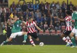 Eindhoven, 15 September 2011 
PSV-Legia Warschau, eindstand 1-0 Doelpunt Dries Mertens
UEFA Europa League 2011-2012
Tim Matavz
Foto Junior Smulders