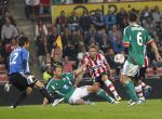 Eindhoven, 15 September 2011 
PSV-Legia Warschau, eindstand 1-0 Doelpunt Dries Mertens
UEFA Europa League 2011-2012
Tim Matavz
Foto Junior Smulders