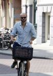 Amsterdam 30 augustus 2012
Arie Boomsma met baard op de fiets.
Peter Smulders bv