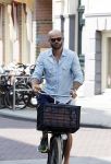 Amsterdam 30 augustus 2012
Arie Boomsma met baard op de fiets.
Peter Smulders bv