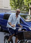 Amsterdam 30 augustus 2012
Arie Boomsma met baard op de fiets.
Peter Smulders bv