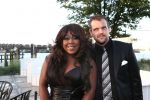 Amsterdam, 26 Augustus 2012
Feest in de Harbour Club t.g.v. de verjaardag van Glennis Grace
Berget Lewis met haar man Sebastiaan v Rooijen
Foto Peter Smulders BV