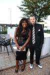 Amsterdam, 26 Augustus 2012
Feest in de Harbour Club t.g.v. de verjaardag van Glennis Grace
Berget Lewis met haar man Sebastiaan v Rooijen
Foto Peter Smulders BV