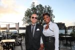 Amsterdam, 26 Augustus 2012
Feest in de Harbour Club t.g.v. de verjaardag van Glennis Grace
Edsilia Rombley en Tjeerd Oosterhuis
Foto Peter Smulders BV