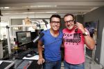 Aalsmeer 3 september 2012
Jan Smit en Gerard Joling tijdens radio opnames voor 100% NL bij Gerard thuis in zijn huis.
Peter Smulders bv