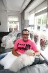 Aalsmeer 3 september 2012
Jan Smit en Gerard Joling tijdens radio opnames voor 100% NL bij Gerard thuis in zijn huis.
Peter Smulders bv