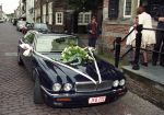 4 Mei 1999 Jan Louwers zijn vertrouwde Jaguar die op dit moment wordt gebruikt voor het tweede huwelijk van Soren Lerby