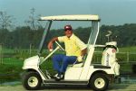 Veldhoven. 15 Oktober 1995
Jan Louwers tijdens een rondje golf op GC Gendersteijn
