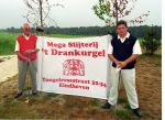 Eindhoven, 25 Augustus 1995 Jan Louwers tijdens een partijtje Golf