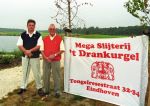 Eindhoven, 25 Augustus 1995 Jan Louwers tijdens een partijtje Golf