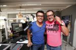 Aalsmeer 3 september 2012
Jan Smit en Gerard Joling tijdens radio opnames voor 100% NL bij Gerard thuis in zijn huis.
Peter Smulders bv