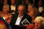 Amsterdam 31 augustus 2012
Afscheid Maartje v Weegen van radio 4 in het concertgebouw. Job Cohen met een kennis
Peter Smulders bv