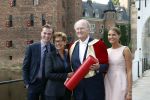 Breukelen 10 september 2012
Joop van de Ende krijgt ere doctoraat op universiteit Neyerode. Aanwezig zijn zijn vrouw Janine en kinderen Iris en Vincent
Peter Smulders bv