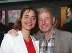 Ridderkerk, 11 September 2012
Lancering Helden No. 15 van Frits Barend en Barbara Barends met veel Olympische Kampioenen
Marianne Vos en Frits Barend
Foto Peter Smulders BV
