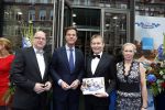 Amsterdam23 september 2012
Premiere de Jantjes in het nieuwe de la mar. Mark Rutte met Hans Cornelisse en Ruud de Graaf met zijn vrouw
Peter Smulders bv