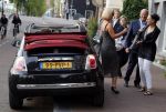 Amsterdam 29 augustus 2012
Premiere Yab Yum in carre. Mary-Lou v Steenis met man in fiat 500 cabrio
Peter Smulders bv