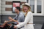 Amsterdam 29 augustus 2012
Noortje Herlaar en William Spaaij op de fiets in Amsterdam.
Peter Smulders bv