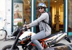 Amsterdam 28 augustus 2012
Rick Brandsteder op zijn ktm motor.
Peter Smulders bv