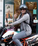 Amsterdam 28 augustus 2012
Rick Brandsteder op zijn ktm motor.
Peter Smulders bv