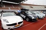 Amsterdam 14 september 2012
Rally net electrische auto sdie in het guiness book of records komt. De auto s vertrokken vanuit het Olympisch stadion. Victoria Koblenko rijdt in een Fisker
Peter Smulders bv